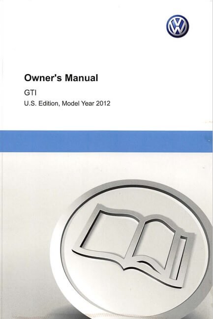 VW Golf MK6 Owner's Manual