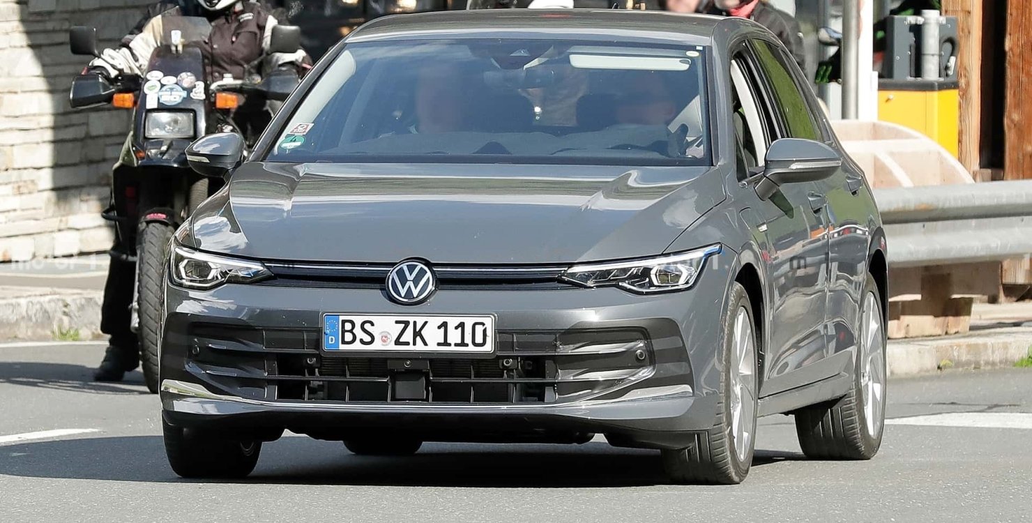 The new 2024 Volkswagen Golf was shown before the premiere