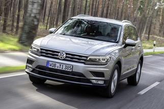 VW Tiguan dimensions and weight